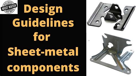 sheet metal parts design|sheet metal design rules pdf.